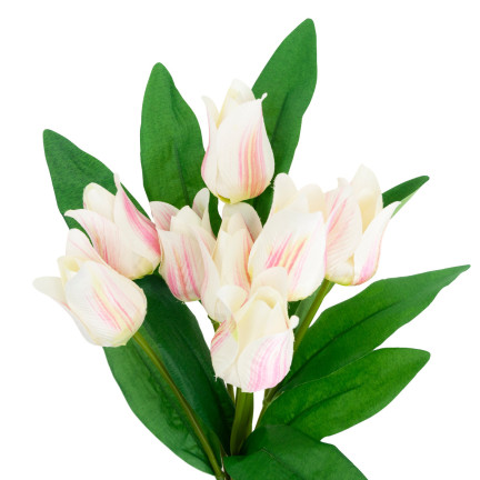 CV26811-2 GROSSER BLUMENBUNNENSTRAUSS X9 rosa KUNSTBLUMEN BLUMENBUNNENSTRAUSS