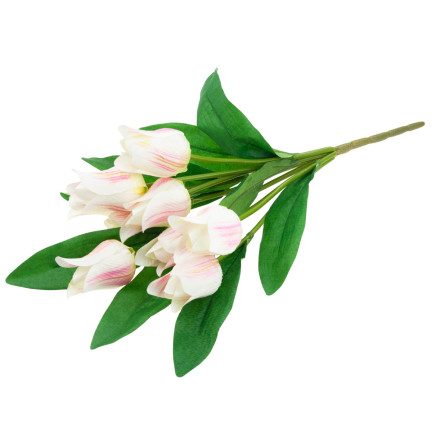 CV26811-2 GROSSER BLUMENBUNNENSTRAUSS X9 rosa KUNSTBLUMEN BLUMENBUNNENSTRAUSS