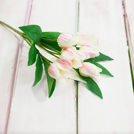 CV26811-2 GROSSER BLUMENBUNNENSTRAUSS X9 rosa KUNSTBLUMEN BLUMENBUNNENSTRAUSS
