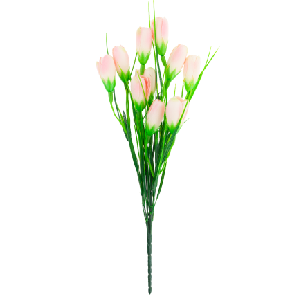 CV27023-2 Pulver Krokusse Krokus Strauß künstliche Blumen Frühling Dekoration Dekoration für Vase