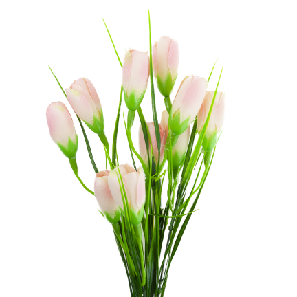 CV27023-2 Pulver Krokusse Krokus Strauß künstliche Blumen Frühling Dekoration Dekoration für Vase