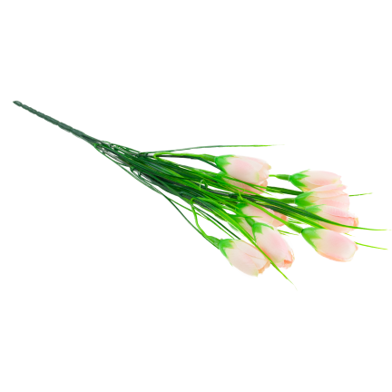 CV27023-2 Pulver Krokusse Krokus Strauß künstliche Blumen Frühling Dekoration Dekoration für Vase