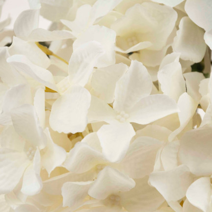CV28571-1 HORTENSIE DICHTEN SCHÖNEN STRAUSS VON HORTENSIEN KÜNSTLICHE BLUMEN WIE LIVE-WEISS X5