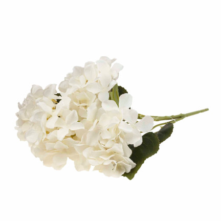 CV28571-1 HORTENSIE DICHTEN SCHÖNEN STRAUSS VON HORTENSIEN KÜNSTLICHE BLUMEN WIE LIVE-WEISS X5