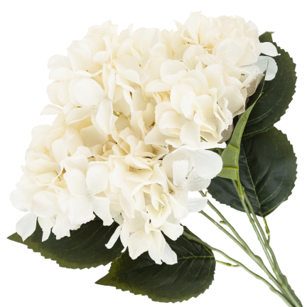 CV28571-2 HORTENSIE DICHTER STRAUSS VON 5 HORTENSIENBLÜTEN 50CM FÜR SCHILFVASE