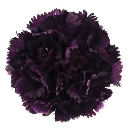 CV31484-22 Nelke Produkt Kopf künstliche Blumen wie Live für Kopfbedeckungen lila
