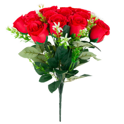 CV31493-4 STRAUSS VON 18 ROSEN ALS LIVE SCHÖNE ROSEN IM STRAUSS DEKORATIVE DICHT
