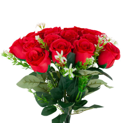 CV31493-4 STRAUSS VON 18 ROSEN ALS LIVE SCHÖNE ROSEN IM STRAUSS DEKORATIVE DICHT