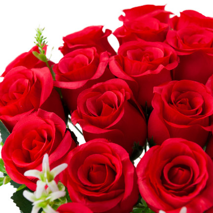 CV31493-4 STRAUSS VON 18 ROSEN ALS LIVE SCHÖNE ROSEN IM STRAUSS DEKORATIVE DICHT