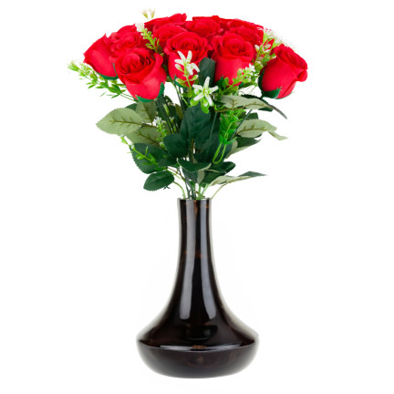 CV31493-4 STRAUSS VON 18 ROSEN ALS LIVE SCHÖNE ROSEN IM STRAUSS DEKORATIVE DICHT