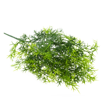 CV31545 CV31545 STRAUSS ZWEIG KÜNSTLICH GRÜN DICHTE DEKORATIVE BLÄTTER SCHILF