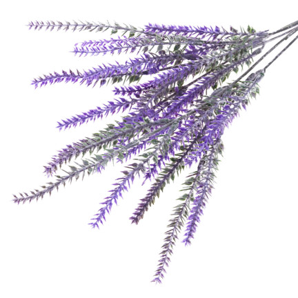 CV32396 Lavendel – Strauß aus künstlichem Lavendel, Zweige, 5 Stück, künstliche Blumen, naturgetreu