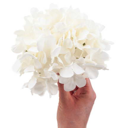 CV31853 HORTENSIE PRODUKT HORTENSIE BLUME KOPF KÜNSTLICHE BLUMEN WIE DAS LEBEN