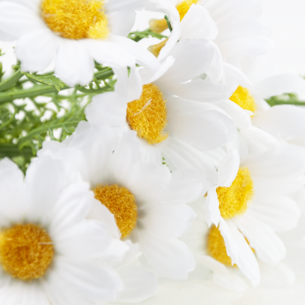 Künstliche Gänseblümchen, Gänseblümchen, Chrysanthemen, Kamille, Blumenstrauß