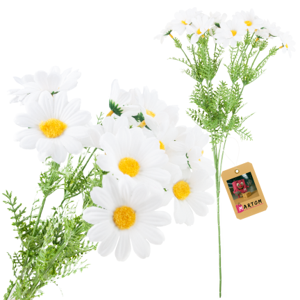 Künstliche Gänseblümchen, Gänseblümchen, Chrysanthemen, Kamille, Blumenstrauß
