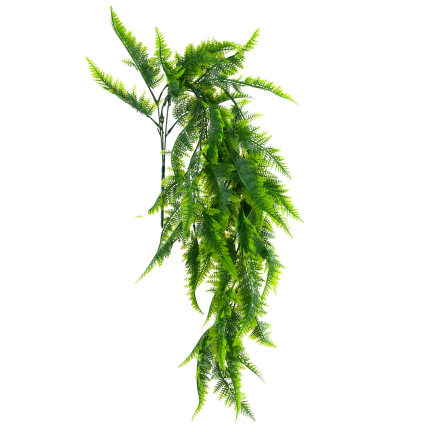 CV32617 ÜBERHÄNGENDER KÜNSTLICHER FARN 85 CM DICHT INDOOR HÄNGEPFLANZE DEKORATIV