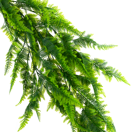 CV32617 ÜBERHÄNGENDER KÜNSTLICHER FARN 85 CM DICHT INDOOR HÄNGEPFLANZE DEKORATIV