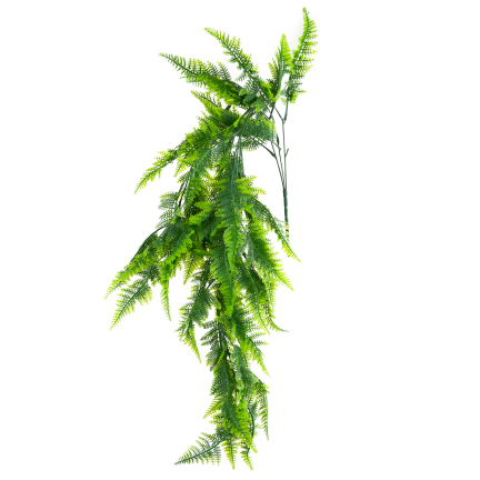 CV32617 ÜBERHÄNGENDER KÜNSTLICHER FARN 85 CM DICHT INDOOR HÄNGEPFLANZE DEKORATIV