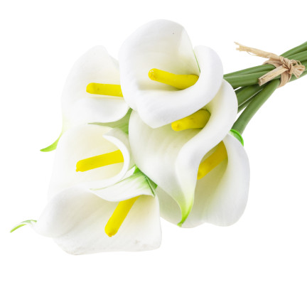 CV32651 KÜNSTLICHE BLUMEN KALIE Blumenstrauß für Vase für CMENTARY Schilfstrauß