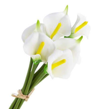CV32651 KÜNSTLICHE BLUMEN KALIE Blumenstrauß für Vase für CMENTARY Schilfstrauß