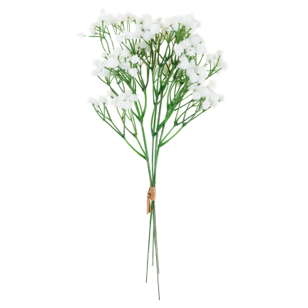 CV32934-1 GYPSOPHILA BOUQUET X5 DEKORATIVEN ZWEIG MIT BLUMEN FÜR VASE ZUSAMMENSETZUNG