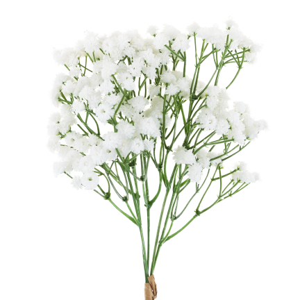 CV32934-1 GYPSOPHILA BOUQUET X5 DEKORATIVEN ZWEIG MIT BLUMEN FÜR VASE ZUSAMMENSETZUNG
