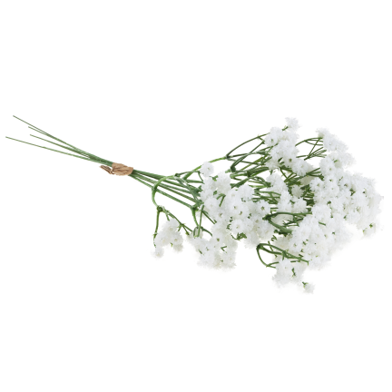CV32934-1 GYPSOPHILA BOUQUET X5 DEKORATIVEN ZWEIG MIT BLUMEN FÜR VASE ZUSAMMENSETZUNG