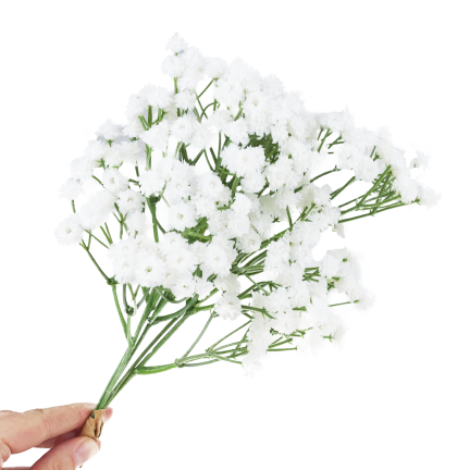 CV32934-1 GYPSOPHILA BOUQUET X5 DEKORATIVEN ZWEIG MIT BLUMEN FÜR VASE ZUSAMMENSETZUNG