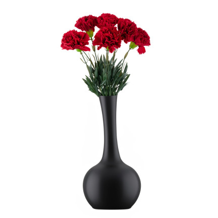 CV33067-4 NELKEN STRAUSS NELKEN DICHTE ZWEIGE BLÄTTER STIELE BLUMEN WIE LEBENDIG
