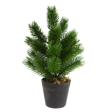 CV34057 Weihnachtsbaum im Blumentopf weihnachtliche Deko-Stele