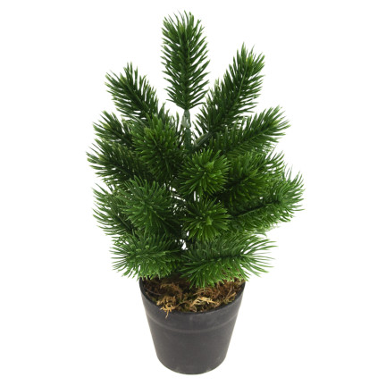 CV34057 Weihnachtsbaum im Blumentopf weihnachtliche Deko-Stele