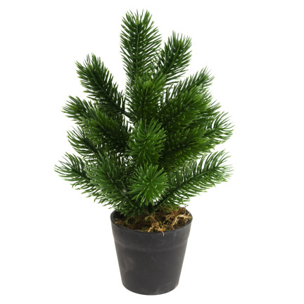 CV34057 Weihnachtsbaum im Blumentopf weihnachtliche Deko-Stele