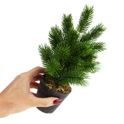 CV34057 Weihnachtsbaum im Blumentopf weihnachtliche Deko-Stele