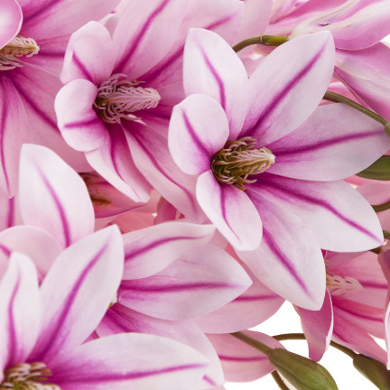 CV34944-3 LILIE KÜNSTLICHE BLUMEN GROSSER STRAUSS LILIEN ZWEIGE DEKORATIVE