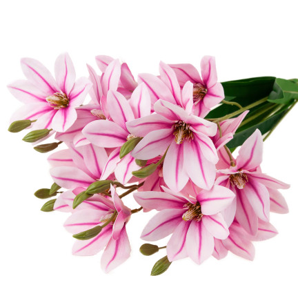 CV34944-3 LILIE KÜNSTLICHE BLUMEN GROSSER STRAUSS LILIEN ZWEIGE DEKORATIVE