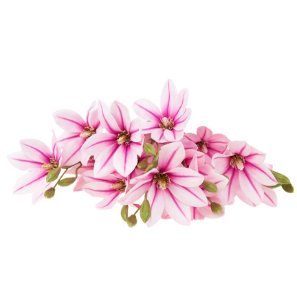 CV34944-3 LILIE KÜNSTLICHE BLUMEN GROSSER STRAUSS LILIEN ZWEIGE DEKORATIVE