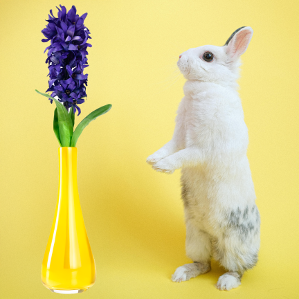 CV34985-3 Künstliche Zierpflanzen HIACINT, violette Kunstblumen, für Schilfkomposition