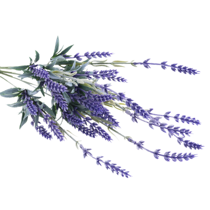 CV35471 KÜNSTLICHER LAVENDELBLUMENSTRAUSS 48 CM 7 ZWEIGE DEKORATIV REALISTISCH