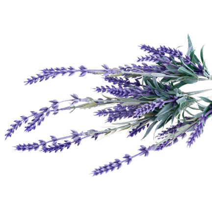 CV35471 KÜNSTLICHER LAVENDELBLUMENSTRAUSS 48 CM 7 ZWEIGE DEKORATIV REALISTISCH