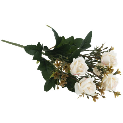CV35767-MIX ROSE ROSES x5 BUNCH DECORATION BUNCH ARTIFICIAL DECORATION ROSES
