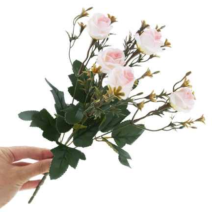 CV35767-MIX ROSE ROSES x5 BUNCH DECORATION BUNCH ARTIFICIAL DECORATION ROSES
