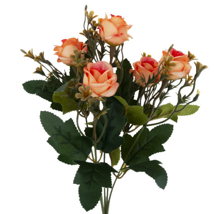 CV35767-MIX ROSE ROSES x5 BUNCH DECORATION BUNCH ARTIFICIAL DECORATION ROSES