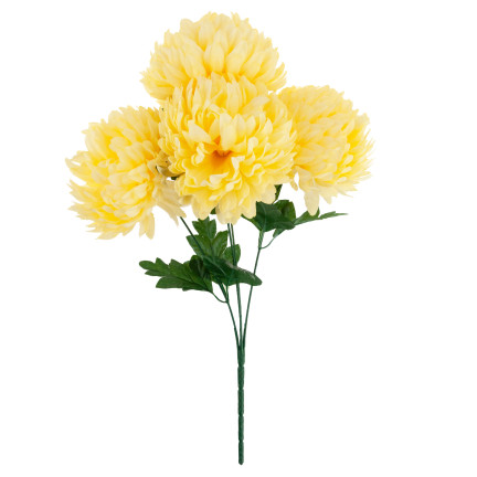CV35785-1 CHRYSANTHEMUM IN BOUQUET KÜNSTLICHE BLUMEN WIE LIVE 45CM GROSSEN STRAUSS VON CHRYSANTHEMEN