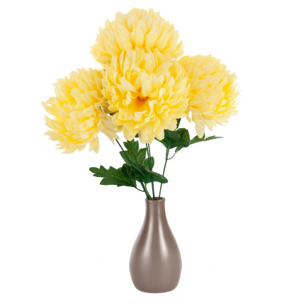 CV35785-1 CHRYSANTHEMUM IN BOUQUET KÜNSTLICHE BLUMEN WIE LIVE 45CM GROSSEN STRAUSS VON CHRYSANTHEMEN