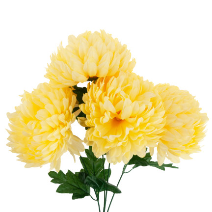 CV35785-1 CHRYSANTHEMUM IN BOUQUET KÜNSTLICHE BLUMEN WIE LIVE 45CM GROSSEN STRAUSS VON CHRYSANTHEMEN