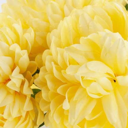 CV35785-1 CHRYSANTHEMUM IN BOUQUET KÜNSTLICHE BLUMEN WIE LIVE 45CM GROSSEN STRAUSS VON CHRYSANTHEMEN
