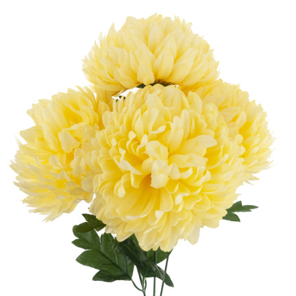 CV35785-1 CHRYSANTHEMUM IN BOUQUET KÜNSTLICHE BLUMEN WIE LIVE 45CM GROSSEN STRAUSS VON CHRYSANTHEMEN