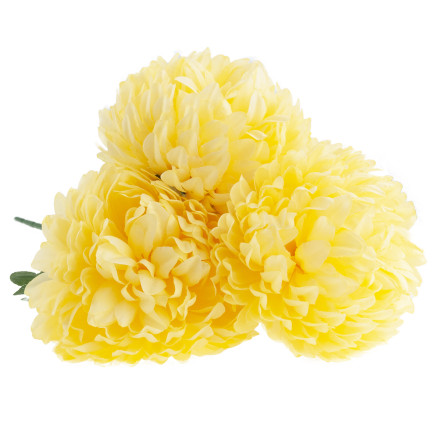 CV35785-1 CHRYSANTHEMUM IN BOUQUET KÜNSTLICHE BLUMEN WIE LIVE 45CM GROSSEN STRAUSS VON CHRYSANTHEMEN