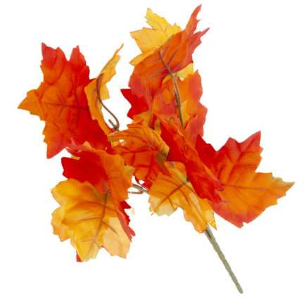 CV36041 KÜNSTLICHE HERBSTBLÄTTER FÜR KOMPOSITION BLUMENSTRAUSS VON BLÄTTERN SCHILF HERBST ZWEIG