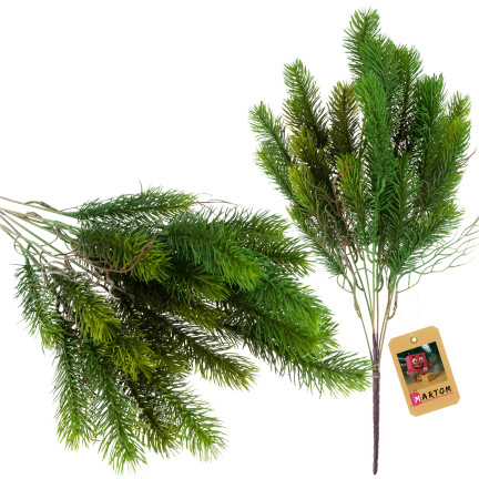 CV36119-2 Weihnachtsbaum, Nadelbaum-Strauß, dichte Zweige, Fichte, Kiefer